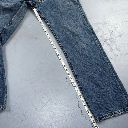 Levis 501 Vintage Y2K XX Straight Leg Jeans Blue 2003 Med Wash 34x32 Act 33x30