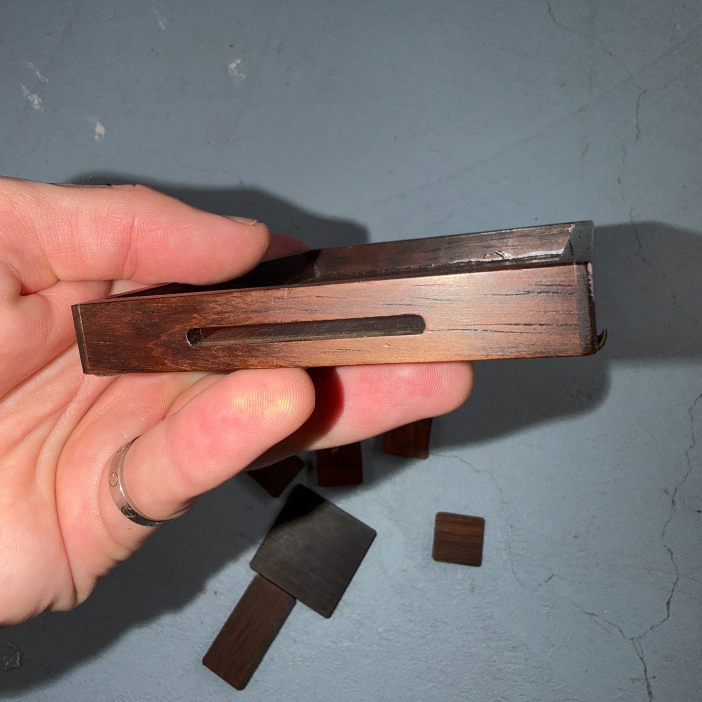 Alfred Klitgaard VTG Mid-Century Modern Rosewood MCM Game Denmark Danish Art