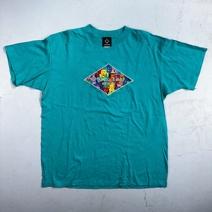 New Orleans Big Easy Embroidery VTG T Shirt 90s Single Stitch Travel USA Fun