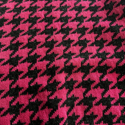 Vtg Brass Plum Nordstroms Womens Shetland Wool Aztec Knit Sweater Rockabilly 80s