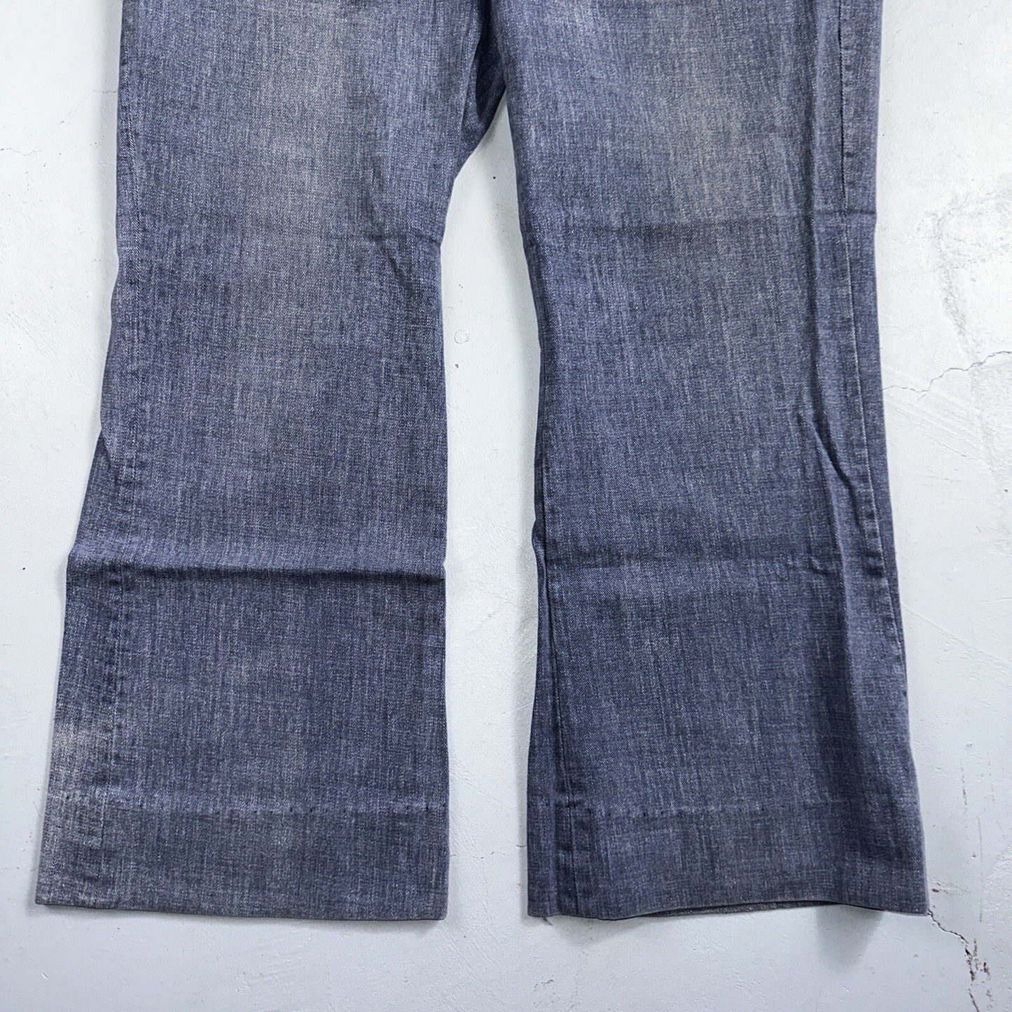 Vintage 1940s 50s WWII Korean US Navy Denim Dungarees Jeans Work Pants Trousers