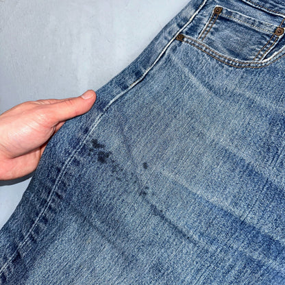 Levis 501 Vintage Y2K XX Straight Leg Jeans Blue Med Wash 34x30 Act 34x29