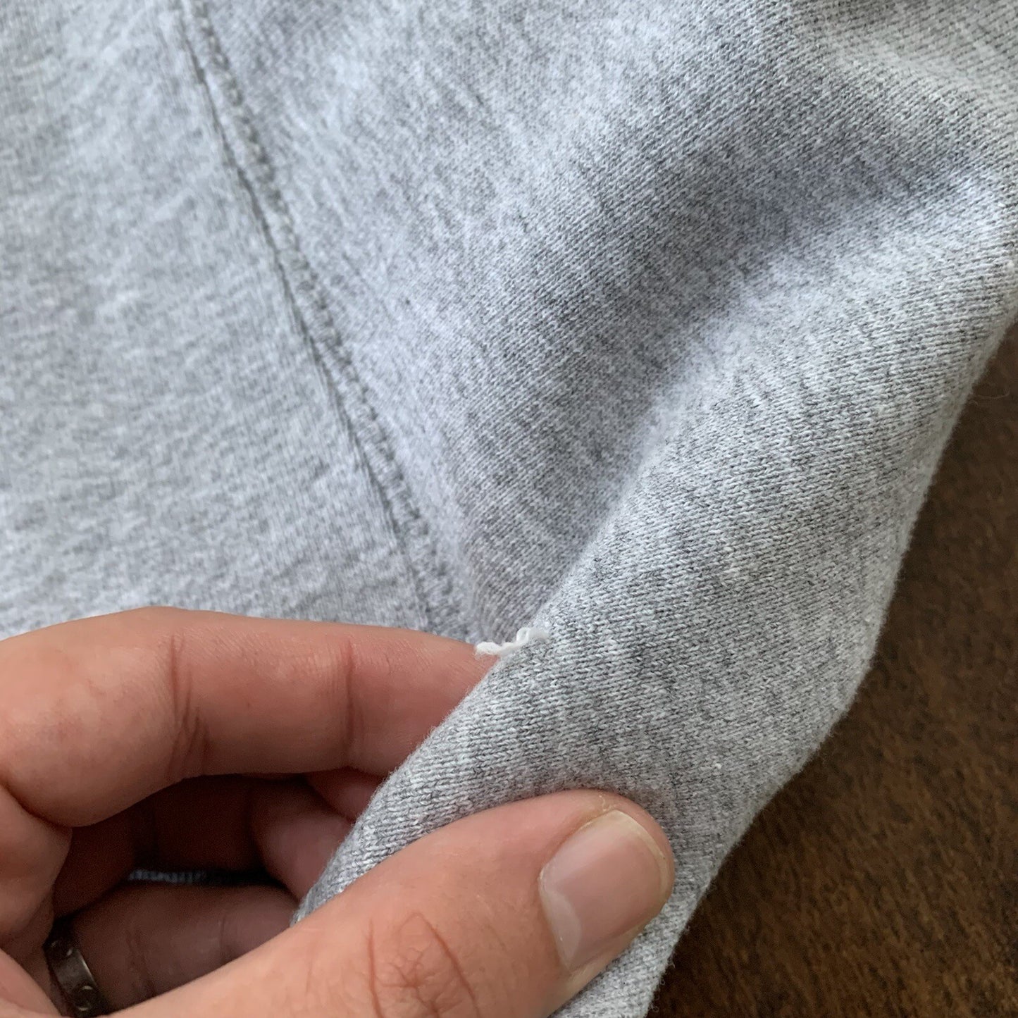 TY Beanie Baby Vintage Grey Shirt 90s Employee Sample Rare 1st Gen Heart Rap