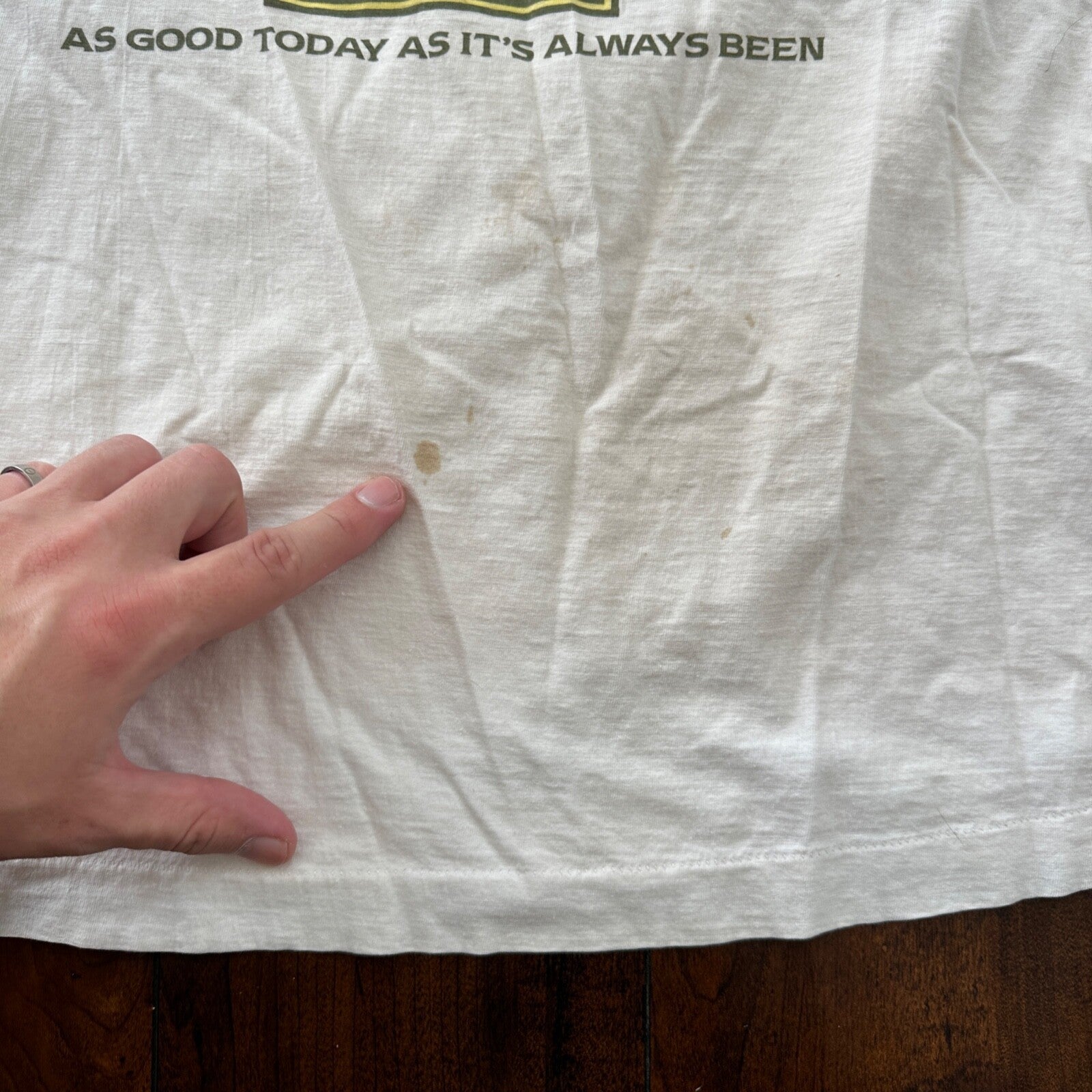 Hovis Vintage T Shirt Farm Bread Bakery Cooking 80s 90s Single Stitch Work