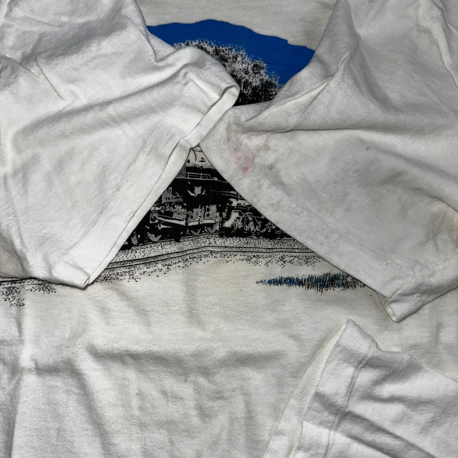 Union Pacific 70s USA VTG T Shirt Train 8444 Coast Stedman 1970s Graphic Cool