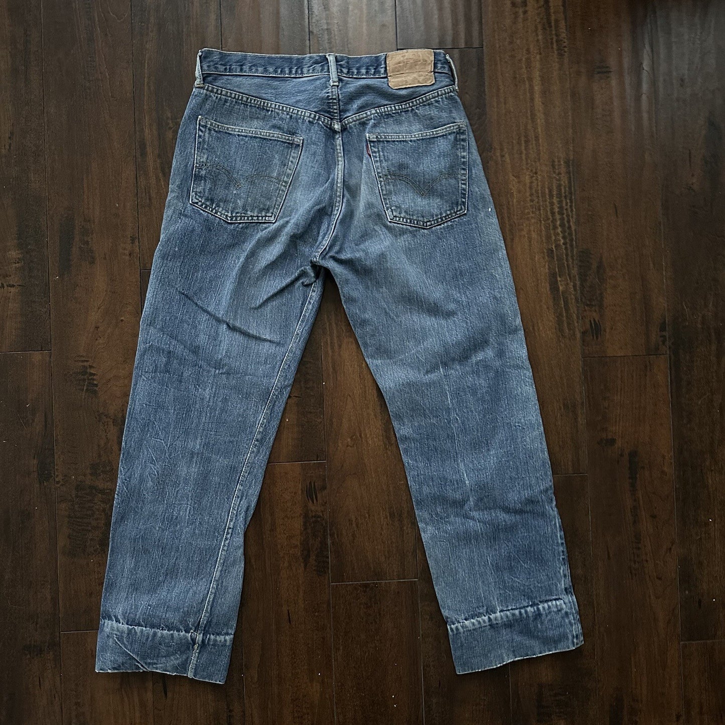 Levis 501 XX Big E True Vintage 60s Redline Selvedge Denim Jeans 1960s 32x28 31