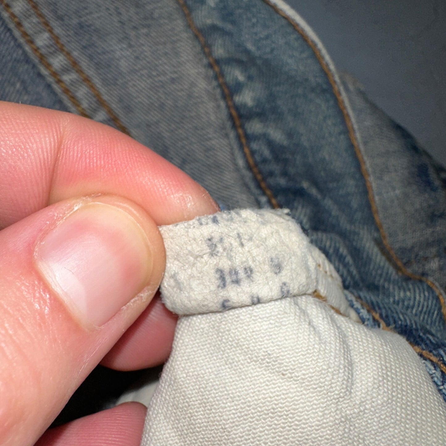 Levis 501 Vintage 70s SS Redline Selvedge USA 66 Jeans Thrashed 31x34 Act 29x30