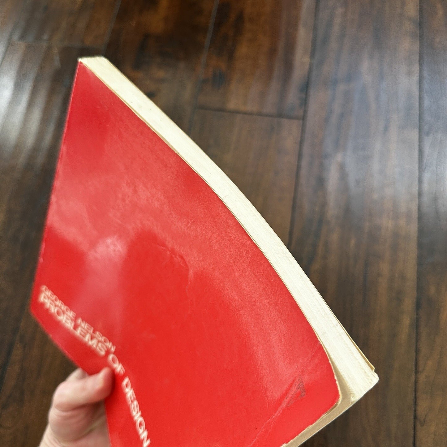 George Nelson Problems Of Design Red Softcover Book Text Art MCM Eames Rare 1979