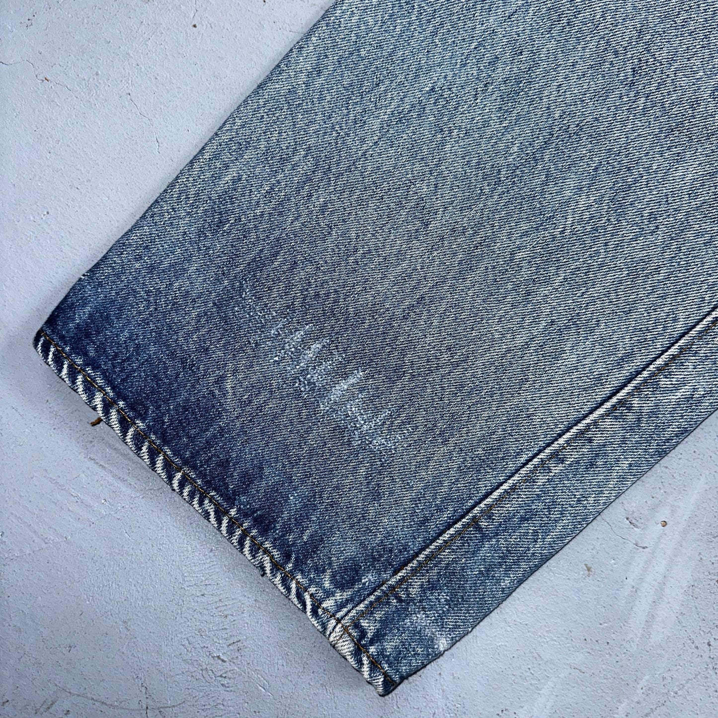 Levis 501 Vintage 80s Redline Selvedge USA XX Jeans Light Wash 36x36 Act 33x31
