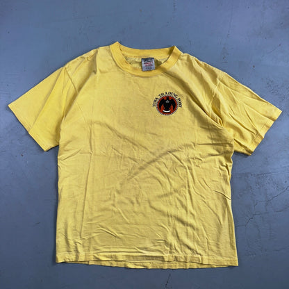 Tuba Trading Post Rare Oneita VTG T Shirt Music Orchestra Band Brass Instrument