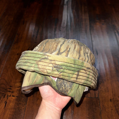Real Tree Hunting 70s Fisherman Vintage Hat Bucket POST WWII Goretex USMC Camo