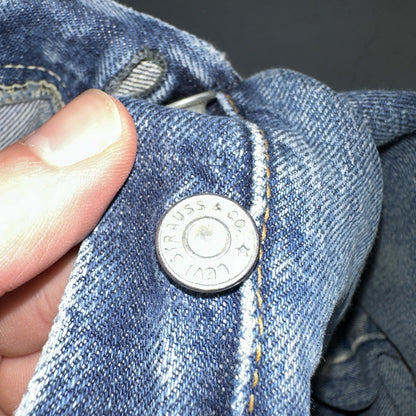 Levis 501 Big E Vintage 60s Redline Selvedge USA XX 1960s Jeans 30x32 Ac 28x28