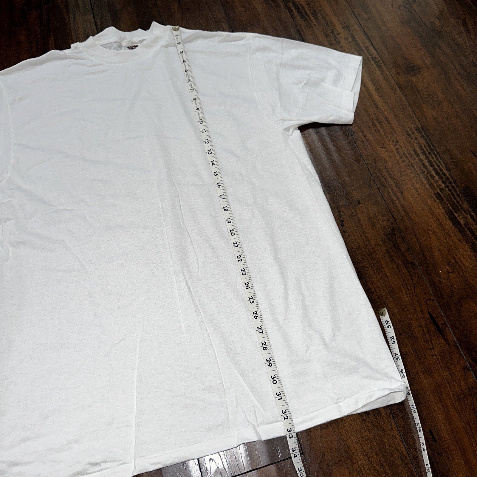 VTG Oneita XL Blank White T Shirt 90s Basic Rap Single Stitch ONE TEE LOT AVAIL