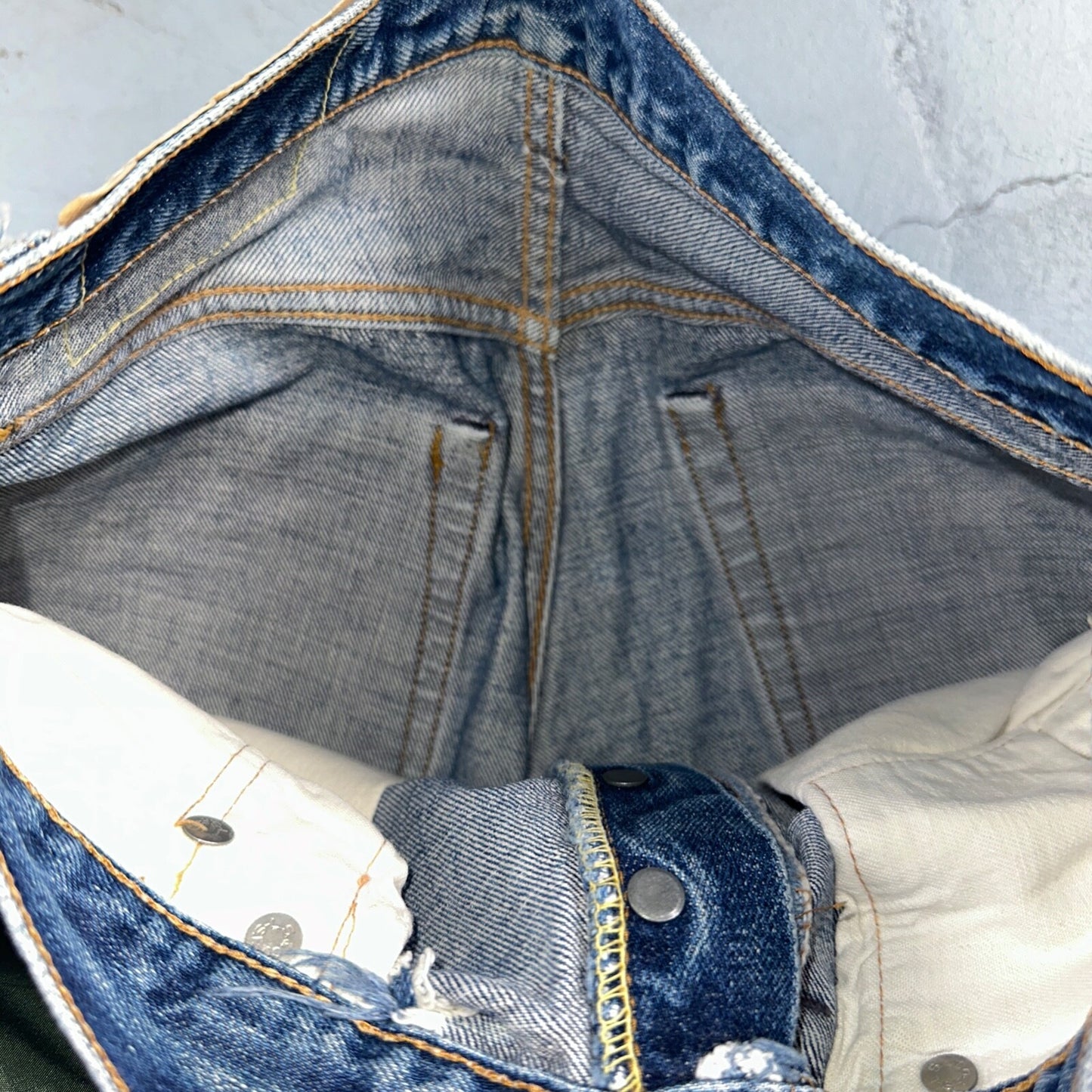 Levis 501 Big E Vintage 60s Redline Selvedge USA XX 1960s Jeans Skinny Act 26x23