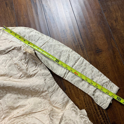 VTG USA Rockabilly Womens Dress Pattern Cream 60s 70s Top Bottom Sanforized