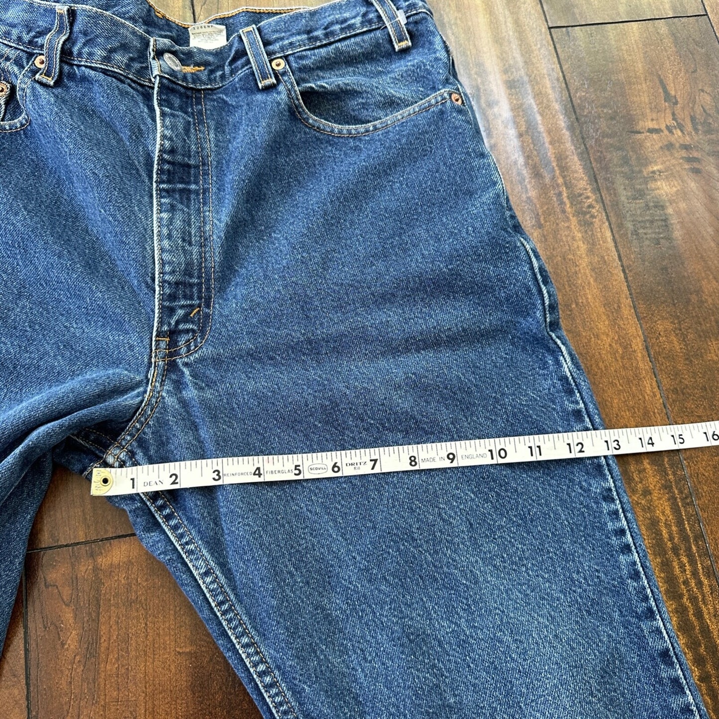 Levis 517 Vintage 90s Med Wash Jeans Boot Cut Mexico Y2K 36x30 Act 34x28