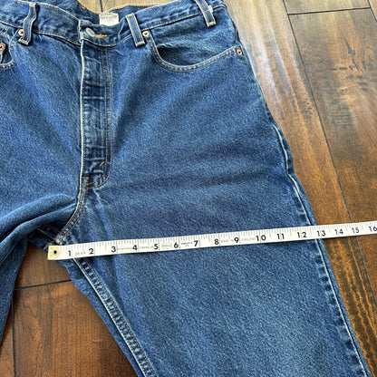 Levis 517 Vintage 90s Med Wash Jeans Boot Cut Mexico Y2K 36x30 Act 34x28