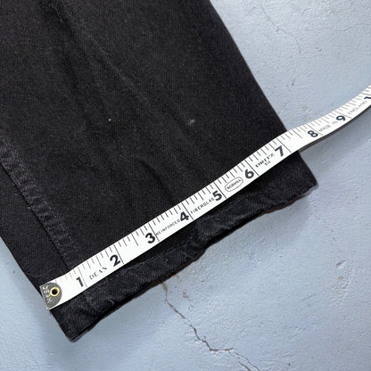 Levis 505 Vintage 90s USA Red Tab Jeans 36x30 Black Wash 1992 501 Act 36x29