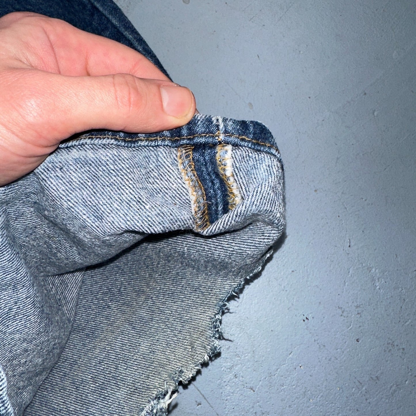 Levis 501 Vintage 90s USA XX Straight Leg Jeans Blue Med Wash 40x30 Act 38x30