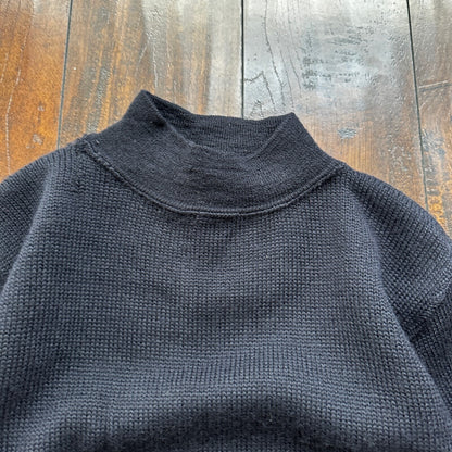 Vintage WW2 WWII USN Navy Deck Watch Wool Sailor's Sweater 1940s 40s Knit Rare