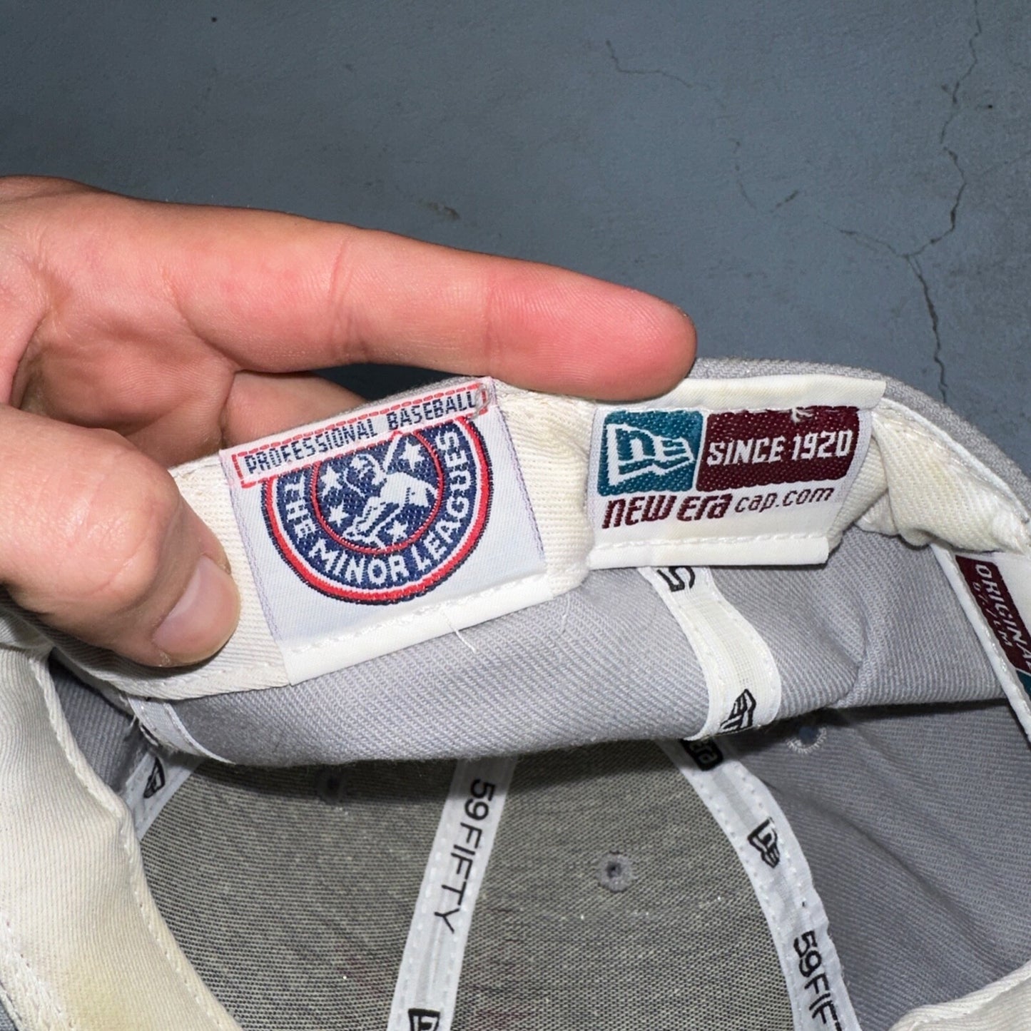 Vintage Salem Keizer Volcanoes New Era Snapback Hat MILB Minor League Baseball