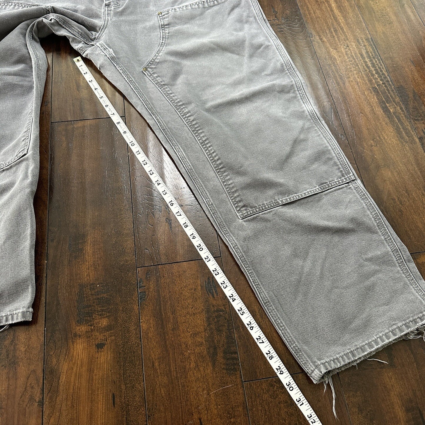 Carhartt B136 GVL Double Knee Carpenter Pants Size 44x34 (Fits 40x30) Dungaree