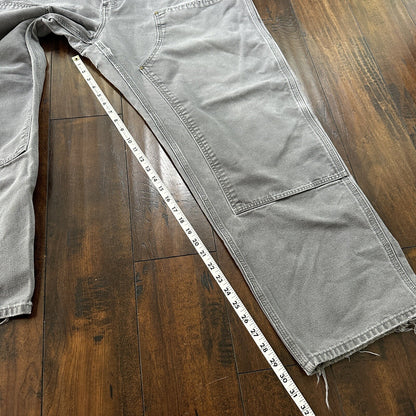 Carhartt B136 GVL Double Knee Carpenter Pants Size 44x34 (Fits 40x30) Dungaree