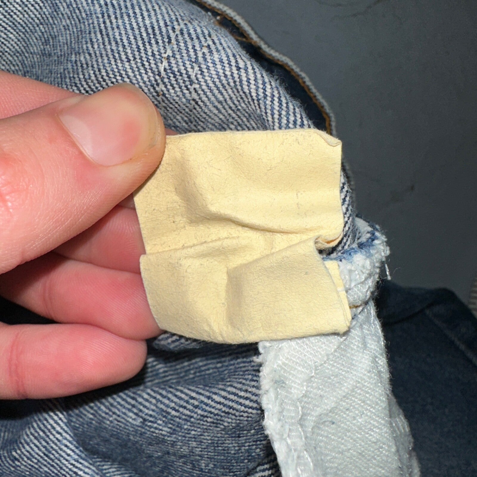 Levis 517 Vintage 80s USA Orange Tab Bootcut Flare Blue Worn Jeans Act 34x29