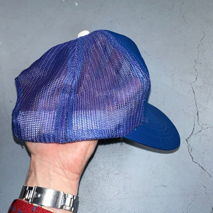 Los Angeles Dodgers VTG Hat Cap Snapback 80s MLB Mesh Green Trucker Blue LA