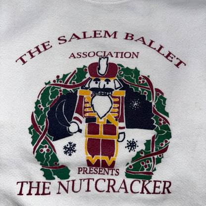 Oneita Nutcracker Salem Oregon USA Sweatshirt VTG Crewneck XL Winter Christmas