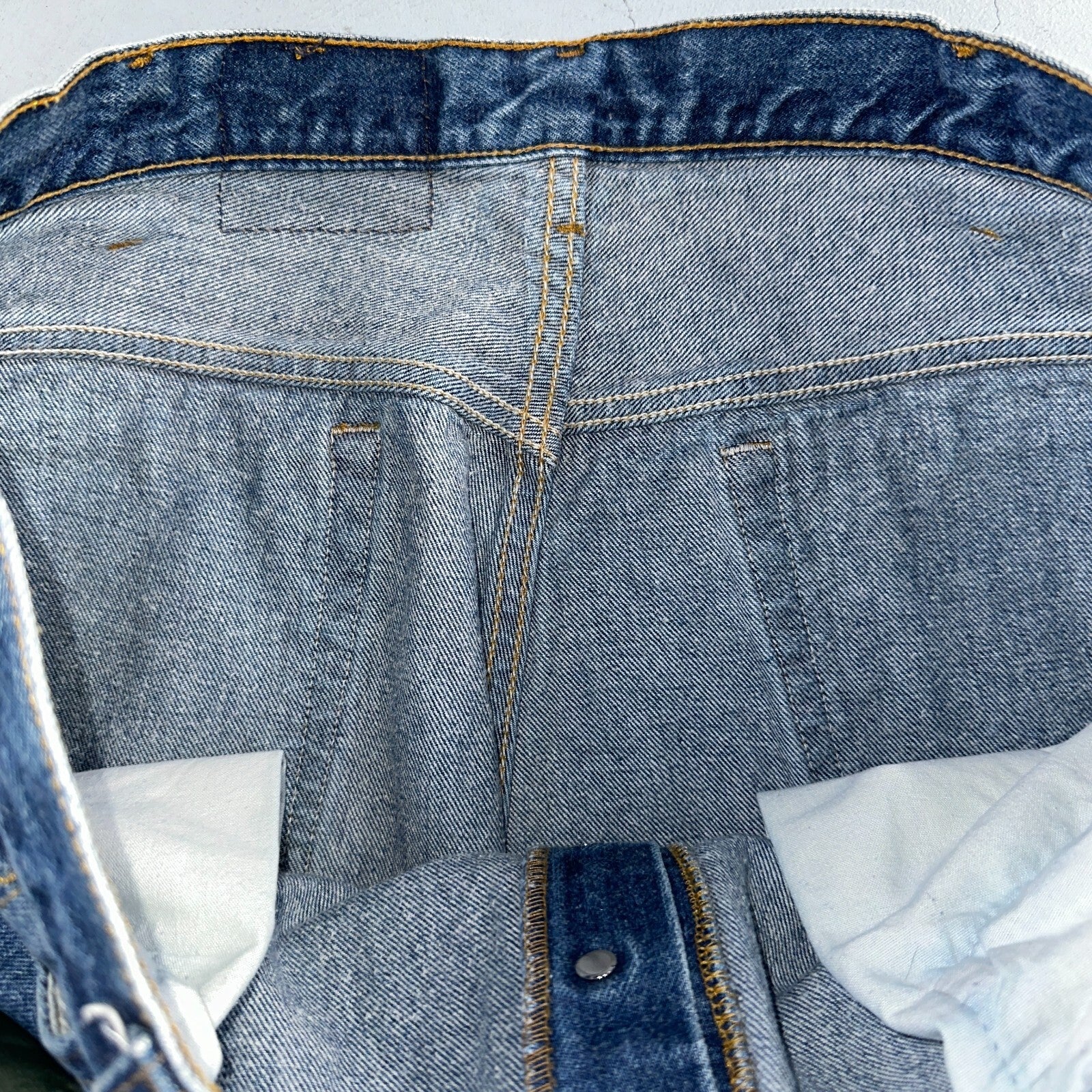 Levis 501 Vintage 90s USA XX Straight Leg Jeans Blue Med Wash 40x30 Act 38x30