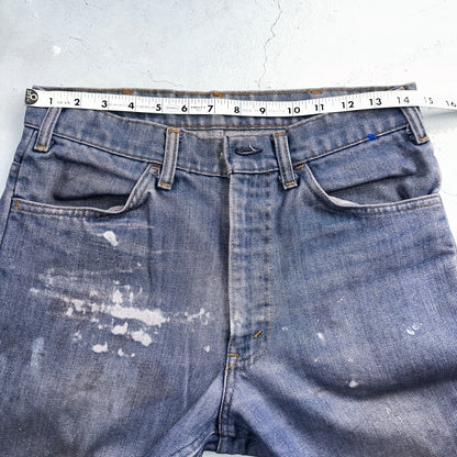 Levis 646 Vintage 70s USA Orange Tab Bootcut Flare Blue Bell Bottom Jeans 29x28