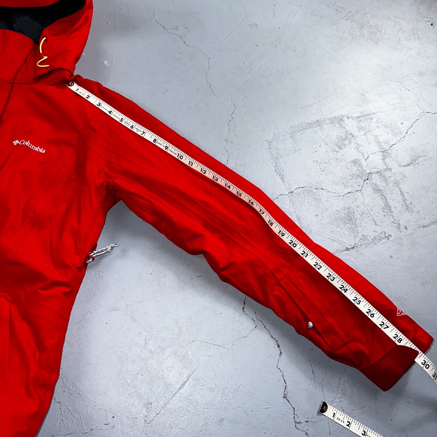 Columbia Women's Veloca Vixen II Jacket Coat Parka Omni Tech L Red Waterproof