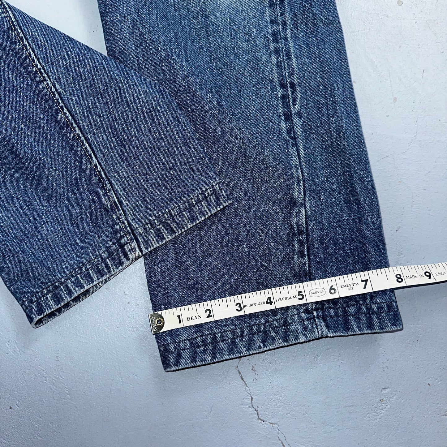 Levis 501 VTG 70s SS Redline Selvedge Jeans XX Med Wash 27x31 Tailored Altered