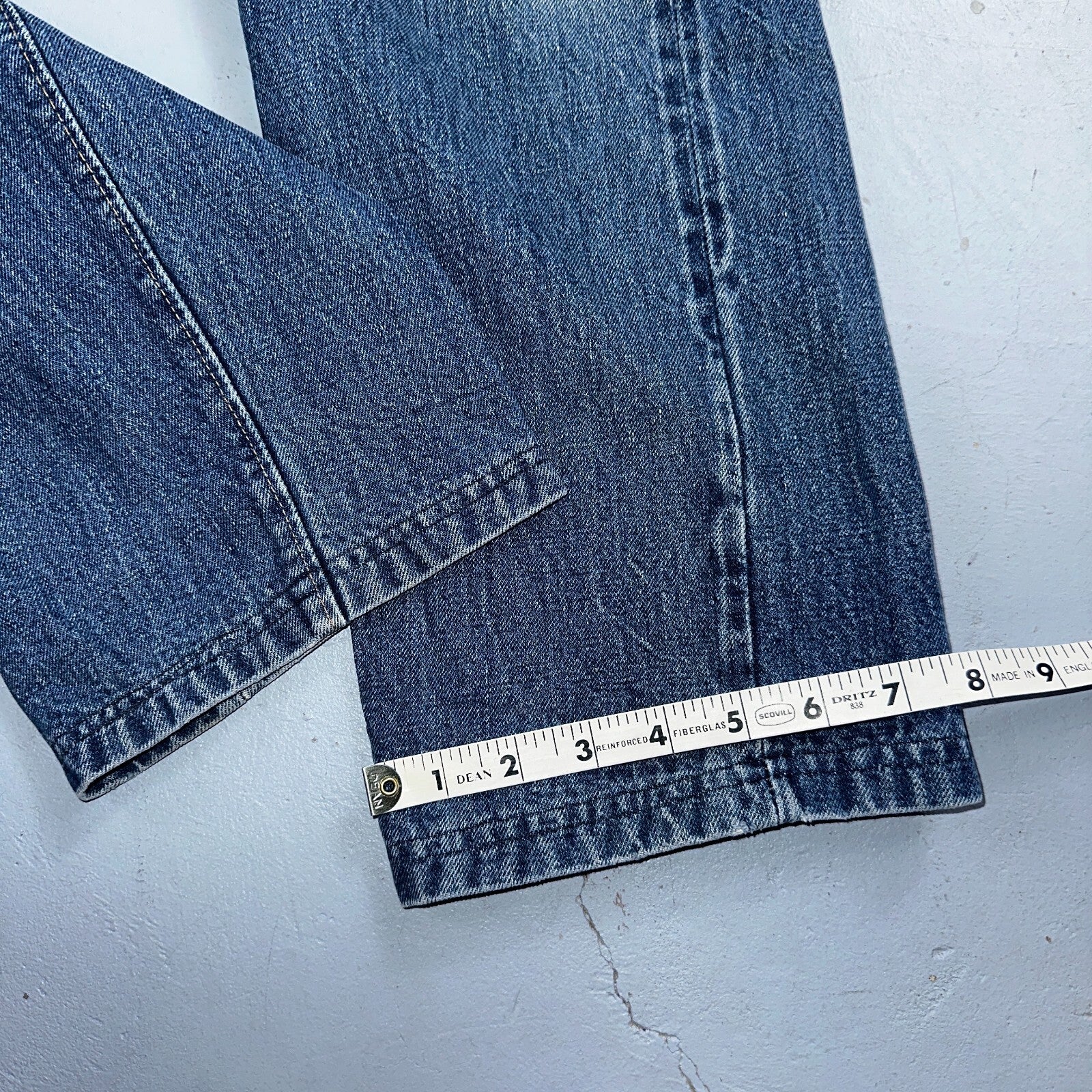 Levis 501 VTG 70s SS Redline Selvedge Jeans XX Med Wash 27x31 Tailored Altered