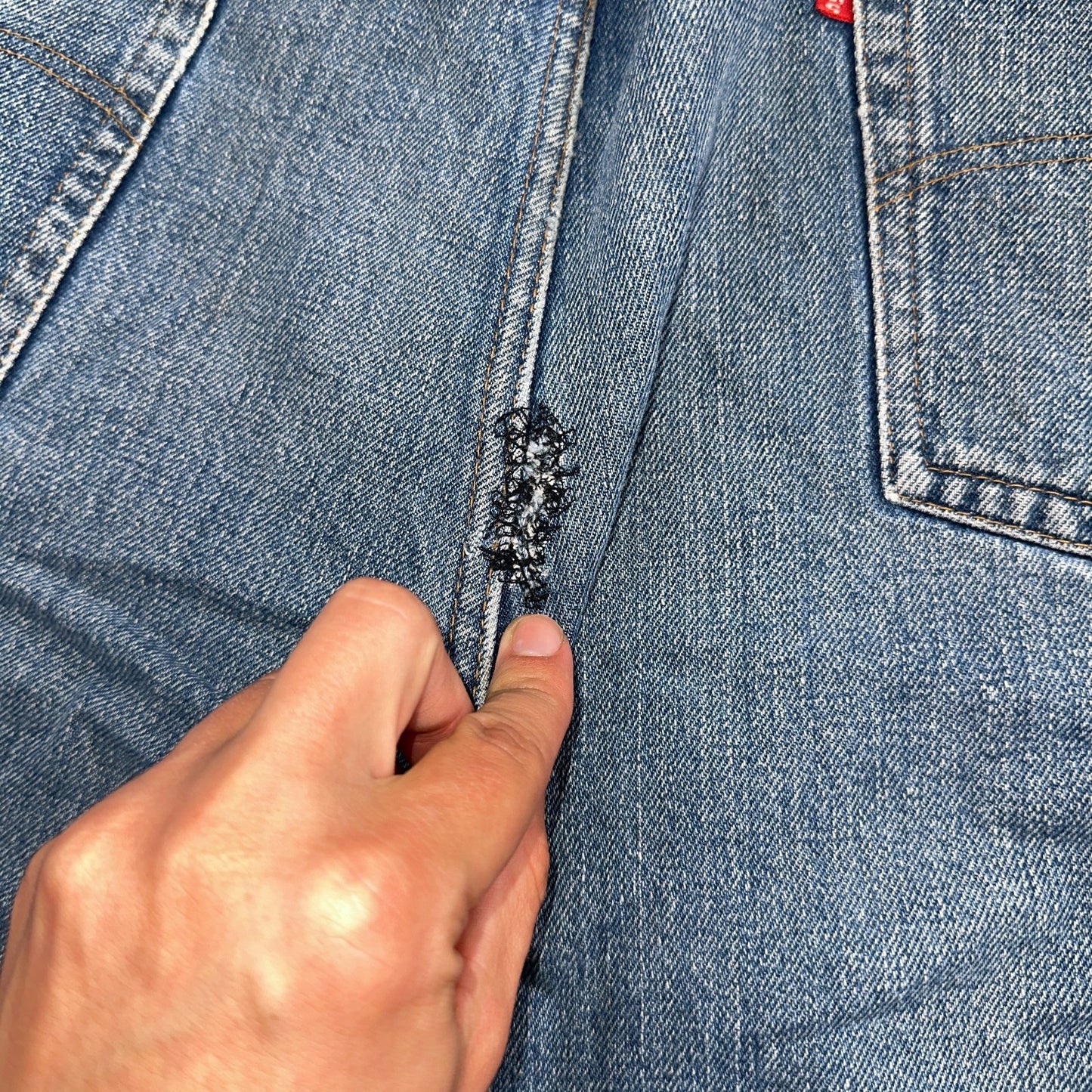 Levis 501 Vintage 70s SS Redline Selvedge USA XX Jeans Med Wash 48x30 Act 44x26