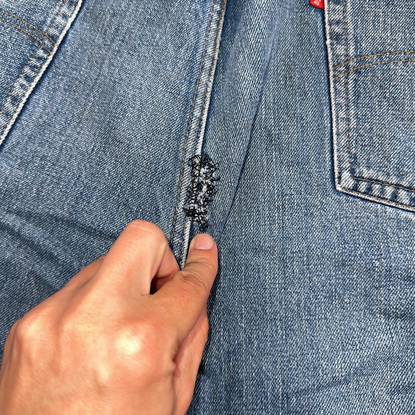 Levis 501 Vintage 70s SS Redline Selvedge USA XX Jeans Med Wash 48x30 Act 44x26