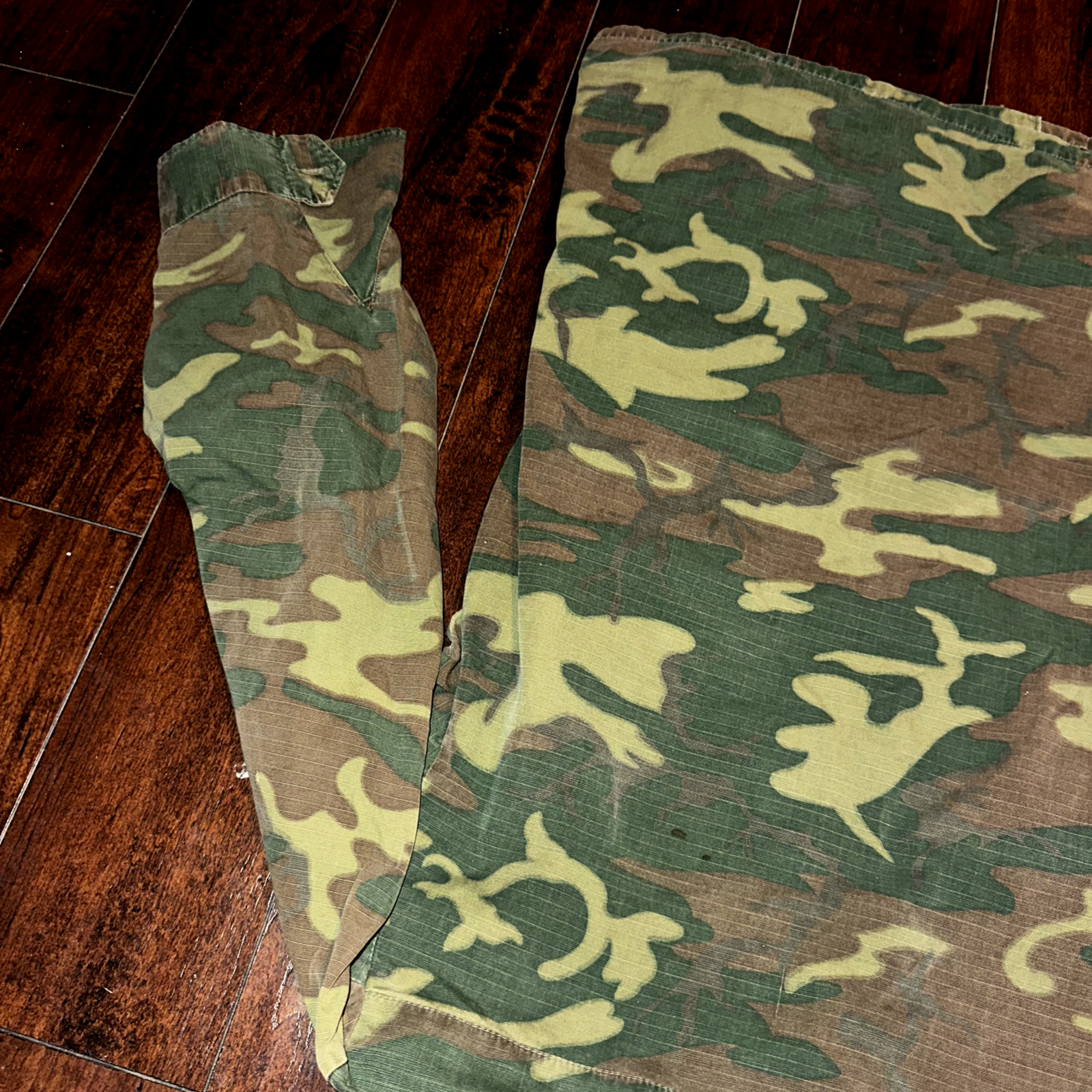 USMC 1968 Military Camouflage Wind Resistant Poplin Coat Camo Jacket Alpha 60s