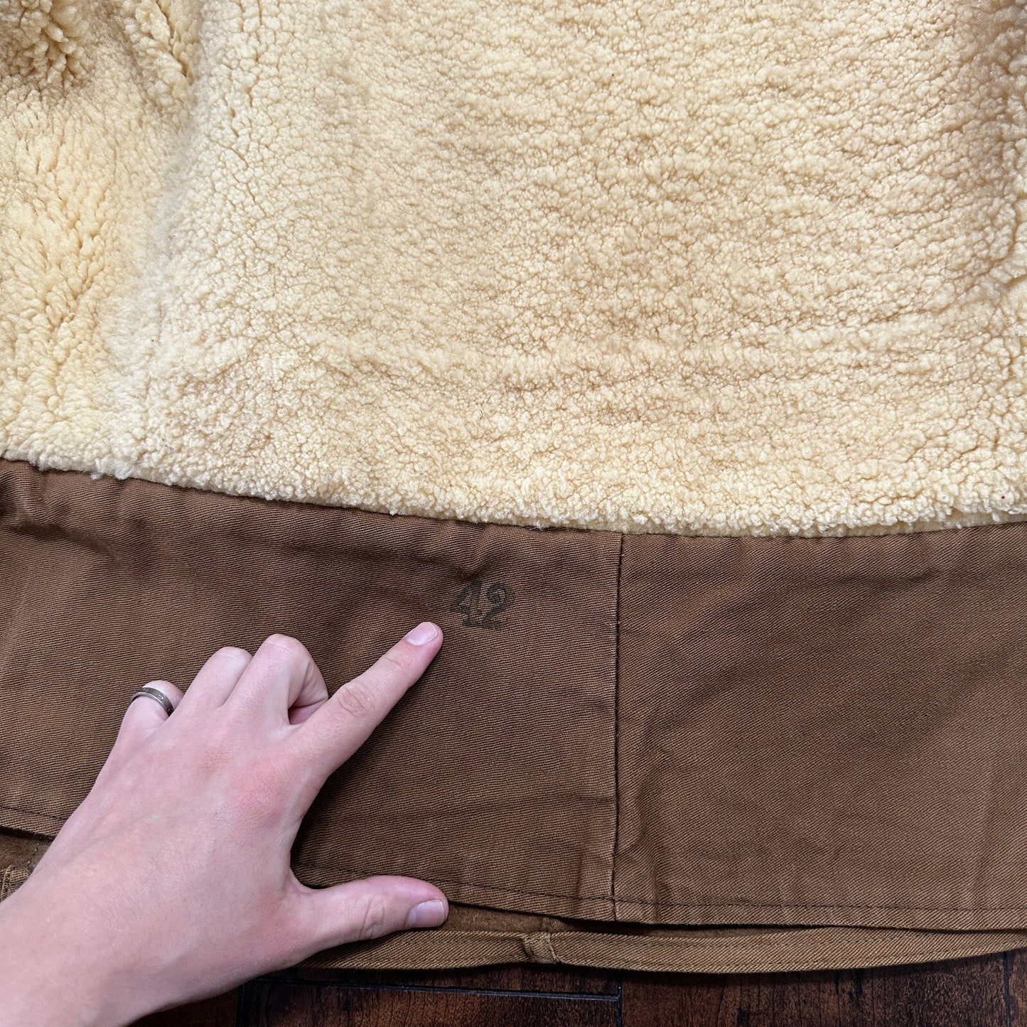 VTG 1930s 1940s USMC Deck Jacket 42 USN US Military 30s 40s Transport Mackinaw