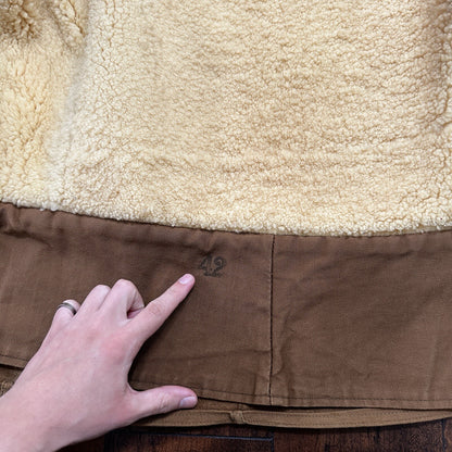 VTG 1930s 1940s USMC Deck Jacket 42 USN US Military 30s 40s Transport Mackinaw