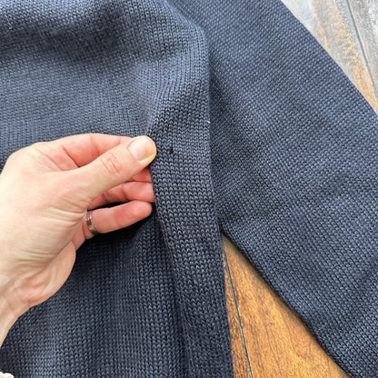 Vintage WW2 WWII USN Navy Deck Watch Wool Sailor's Sweater 1940s 40s Knit Rare