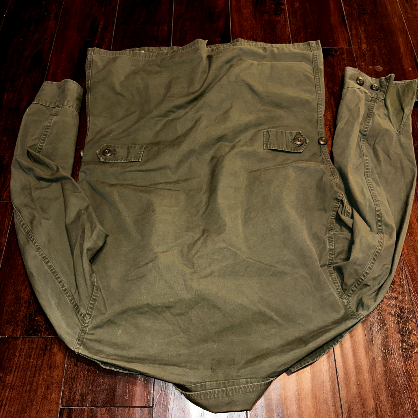 Vintage USMC 60s Vietnam US Army Military M-65 Field Coat Jacket Stencil DSA