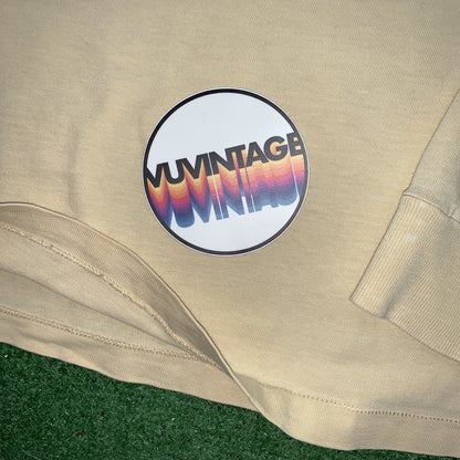 HIKE NIKE 80s Vintage T Shirt OG Rare Grail Geisha Rap Japan Yellow Long Sleeve