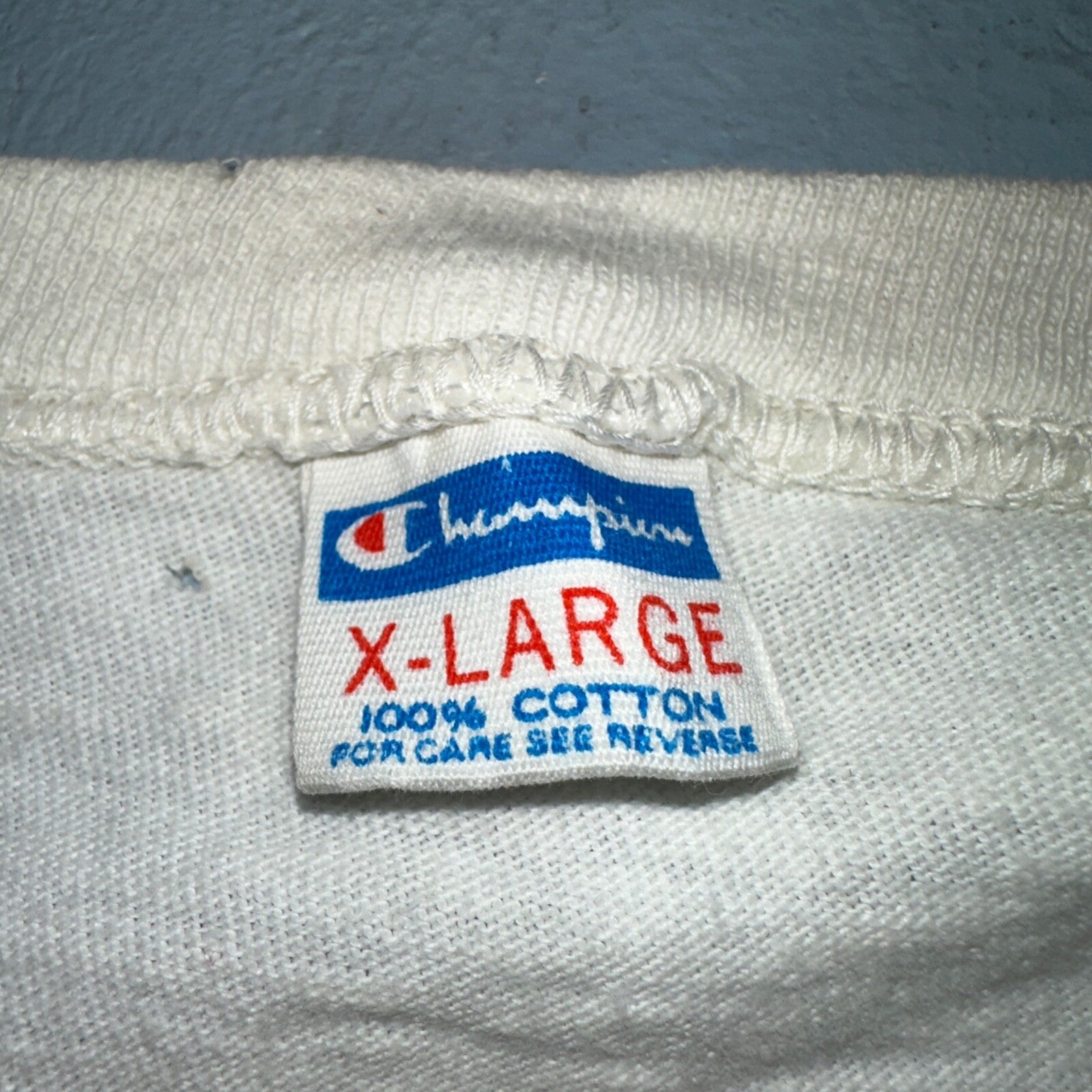 Oregon Champion XL Governors Trophy Run VTG T Shirt 1980s Blue Bar Single Stitch