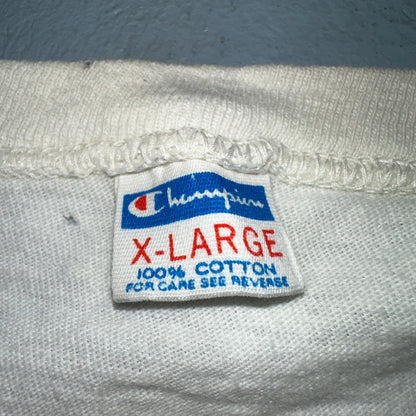 Oregon Champion XL Governors Trophy Run VTG T Shirt 1980s Blue Bar Single Stitch