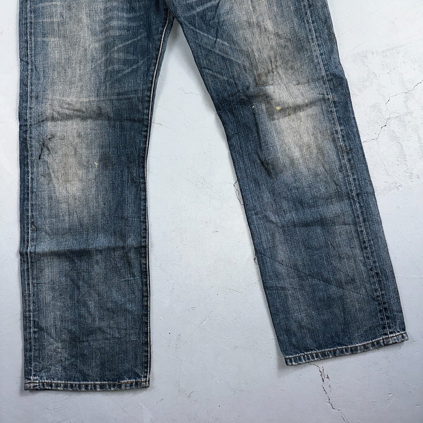Levis 501 Vintage Y2K XX Straight Leg Jeans Blue Med Wash 36x30 Act 35x29