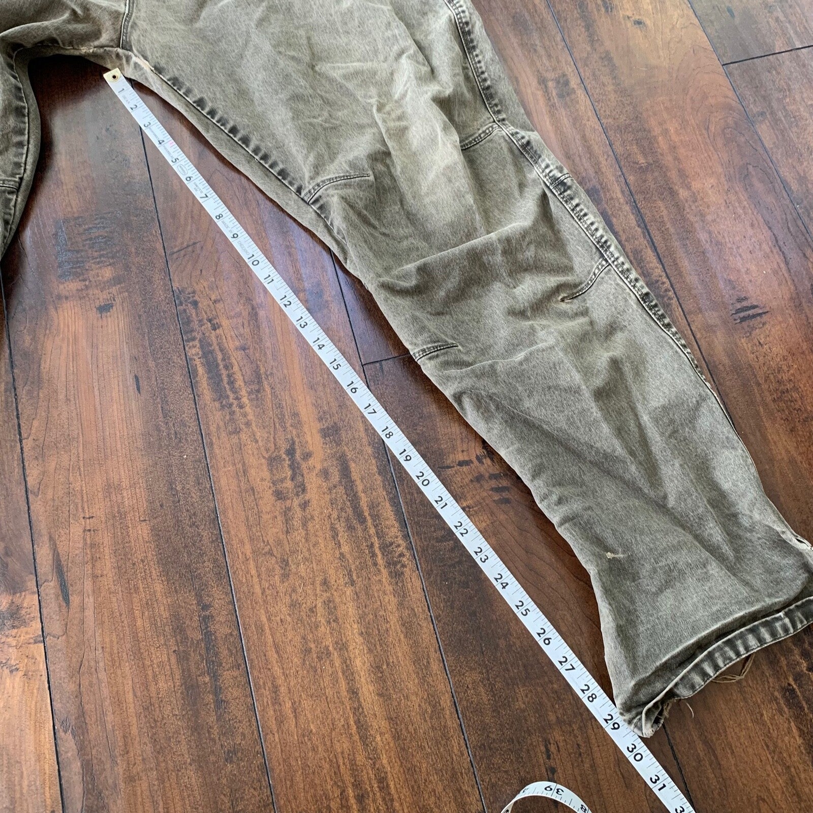 KUHL Rydr Canvas 5-Pocket Outdoor Hiking Pants Men’s Size 40X32 Brown Distressed