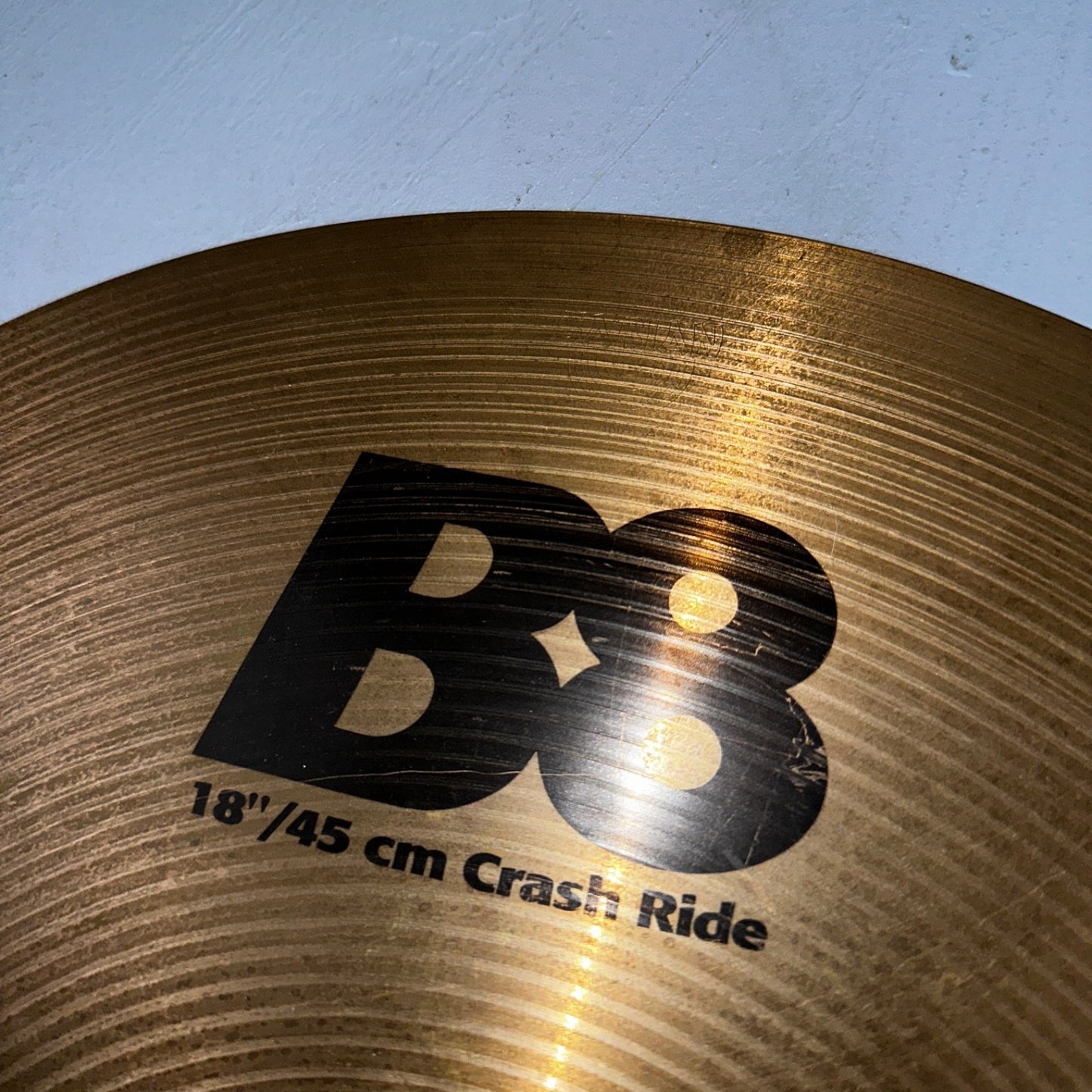 SABIAN B8 18" Crash Ride Cymbal 14" Hi Hats Set Collection Pair Top Bottom