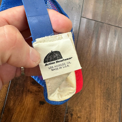 LA Olympics 1984 Vintage Hat Cap Snapback Pins Gold Medal USA Los Angles 80s