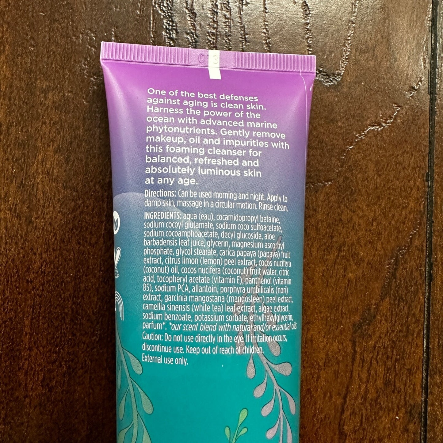 Pacifica Skincare The Little Mermaid Collection Sea Foam Face Wash 100% Vegan